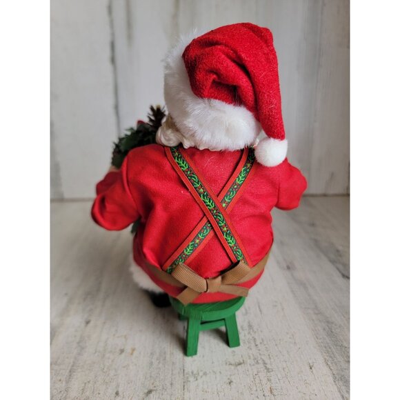 Clothtique possible dreams make it merry Santa Claus Xmas figure - Picture 5 of 8